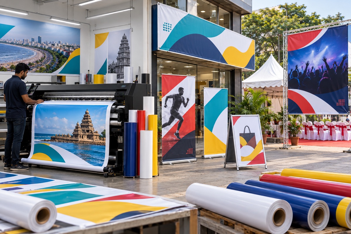 Banner Printing Chennai for Events Shops and Outdoor Promotions