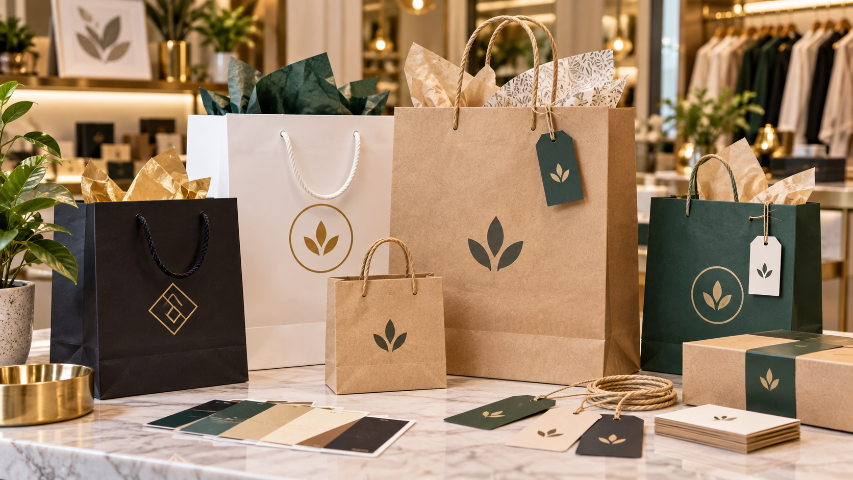 Branded Paper Bag Printing for Shops and Businesses - branded paper bag printing Chennai