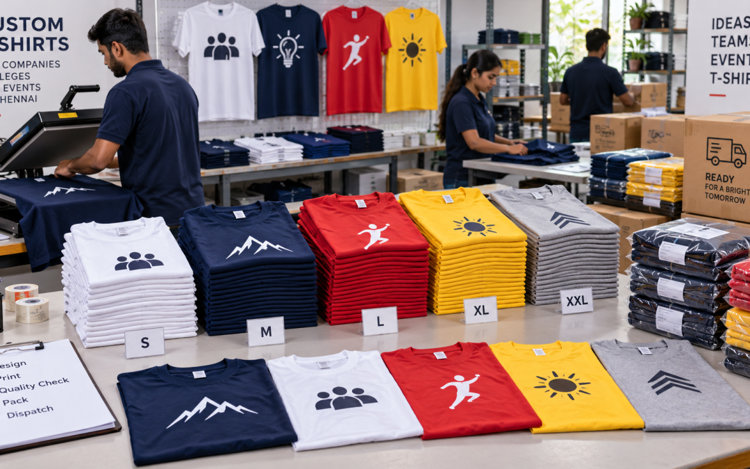 Bulk T-Shirt Printing for Companies, Colleges and Events: What to Know Before Ordering