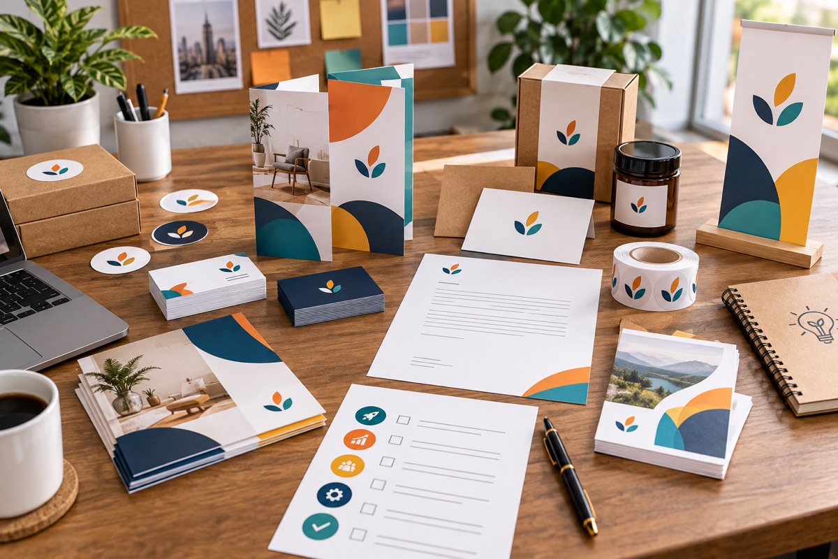 Business Marketing Materials Printing Before Launch