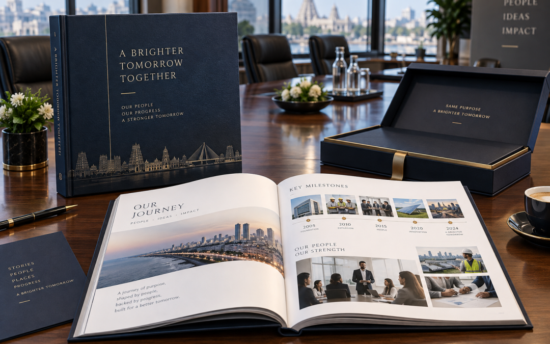 How to Create a Premium Corporate Coffee Table Book That Tells Your Brand Story