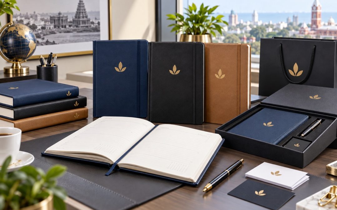 Corporate Diary Printing with Logo for Employees, Clients and Business Gifts