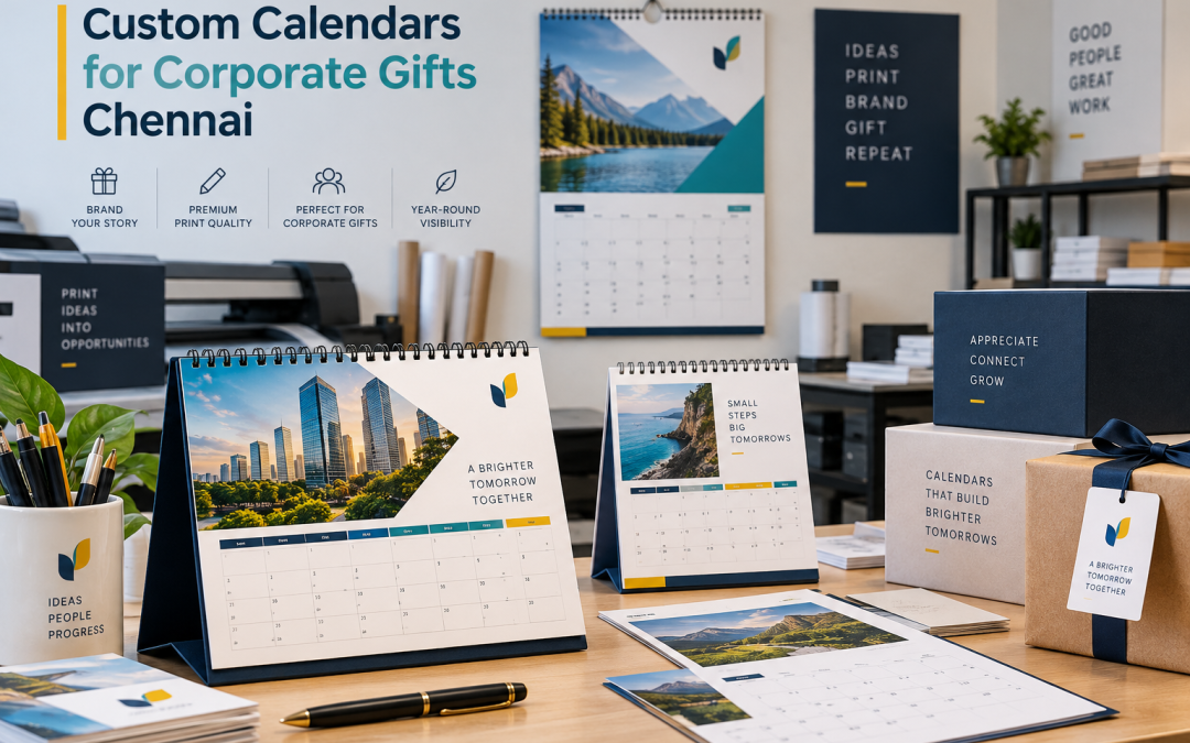 Custom Calendar Printing for Corporate Gifts Chennai