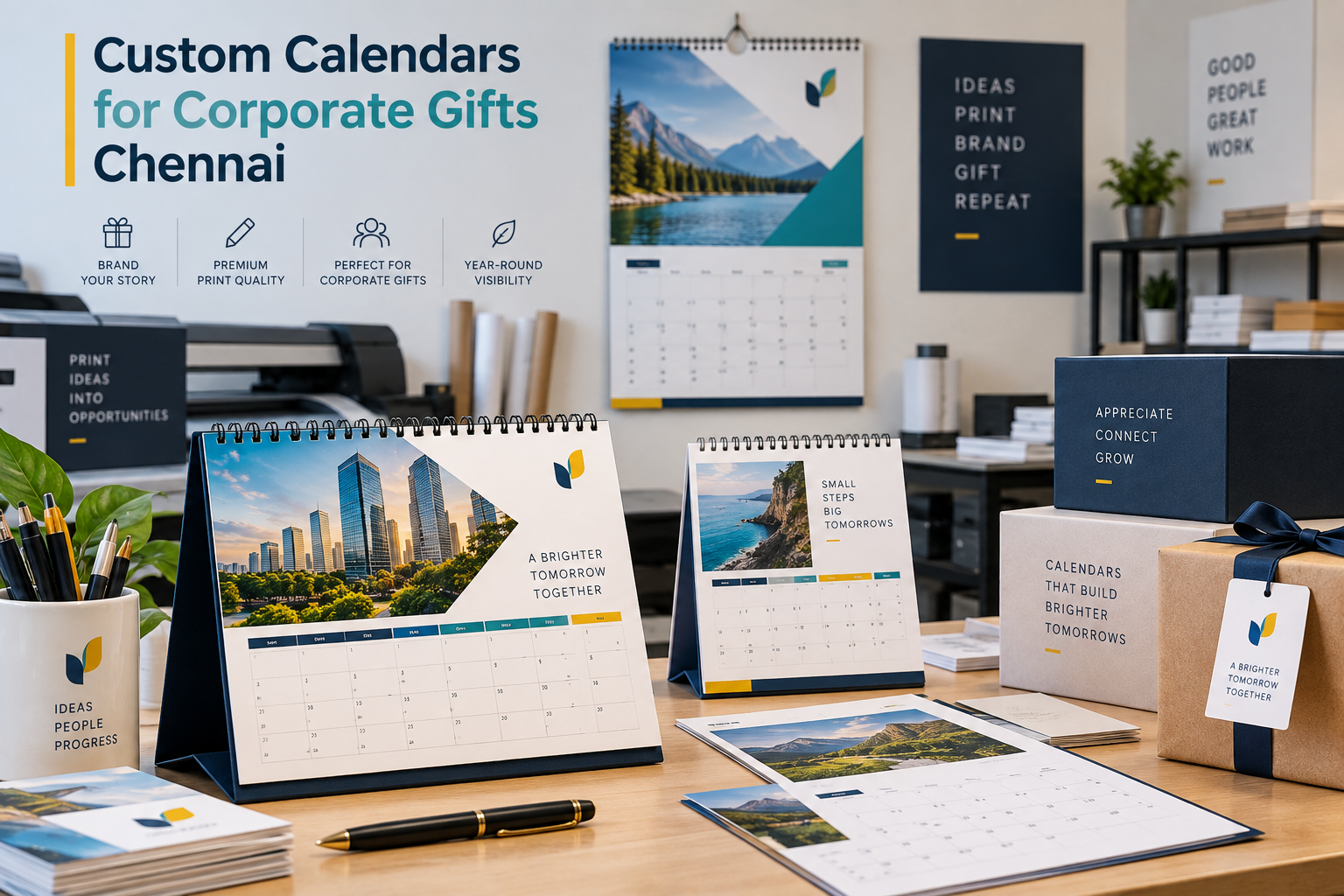 Custom Calendar Printing for Corporate Gifts Chennai - custom calendar printing Chennai