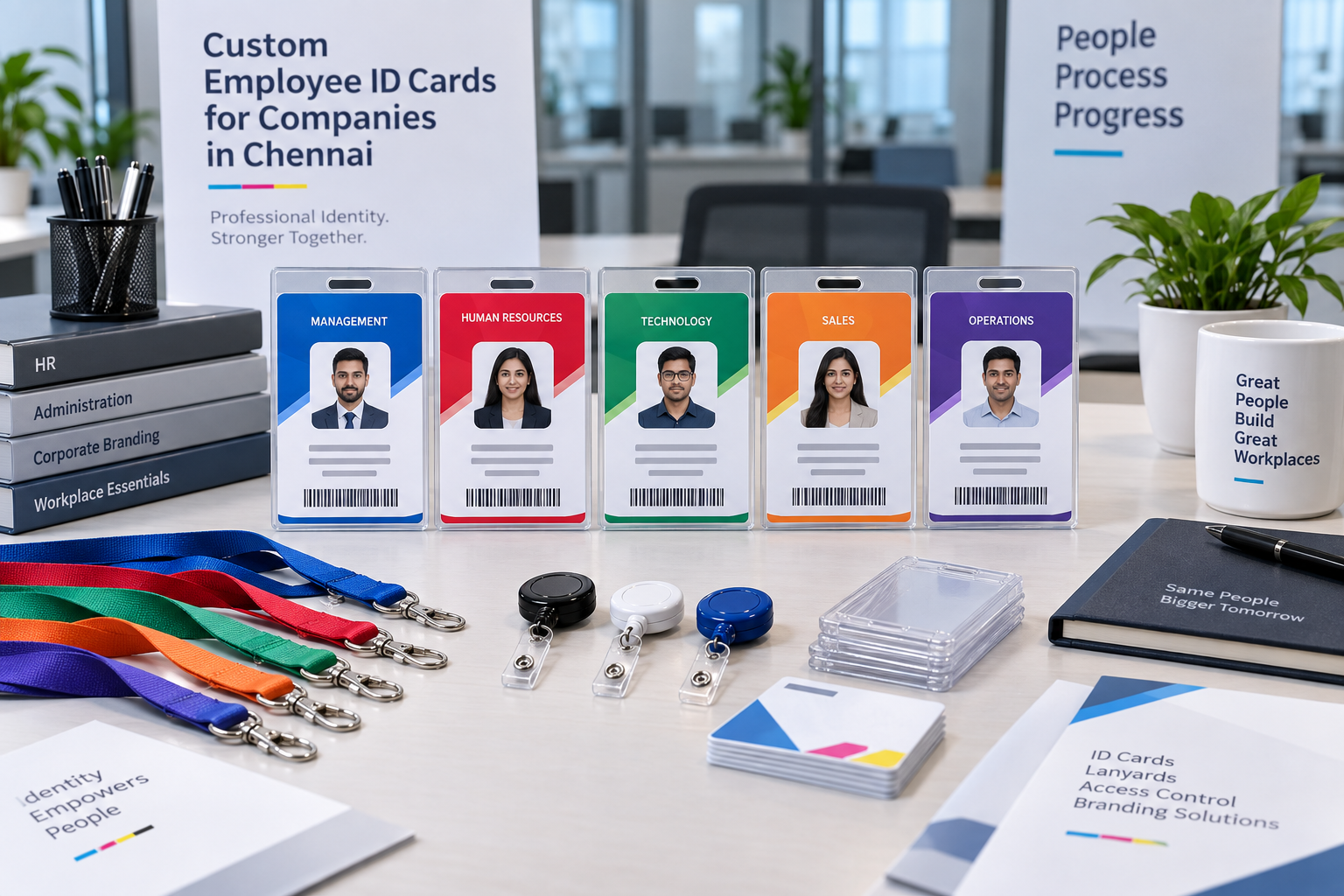 Custom Employee ID Cards for Companies in Chennai - custom employee ID cards Chennai