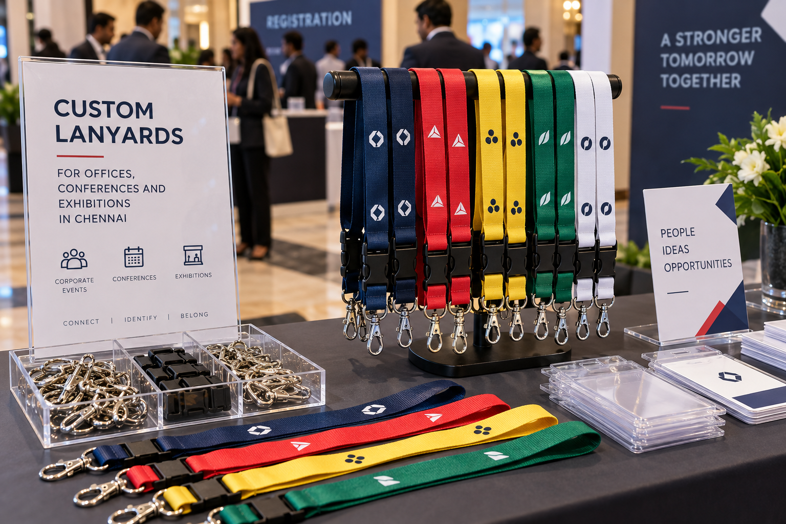 Custom Lanyard Printing Chennai for Offices Events and Conferences