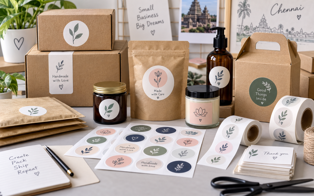 Complete Guide to Custom Packaging Stickers for Small Businesses