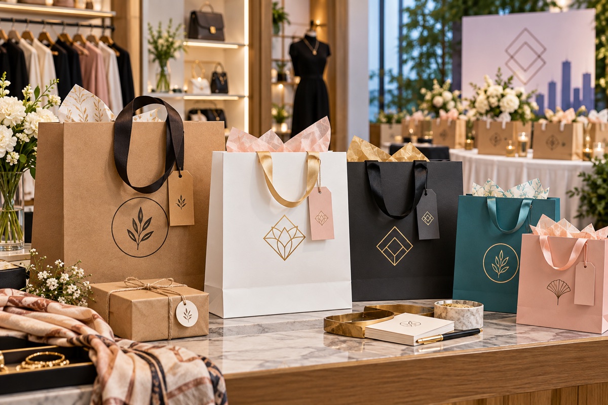 Custom Paper Bag Printing Chennai for Retail Stores Boutiques and Corporate Events