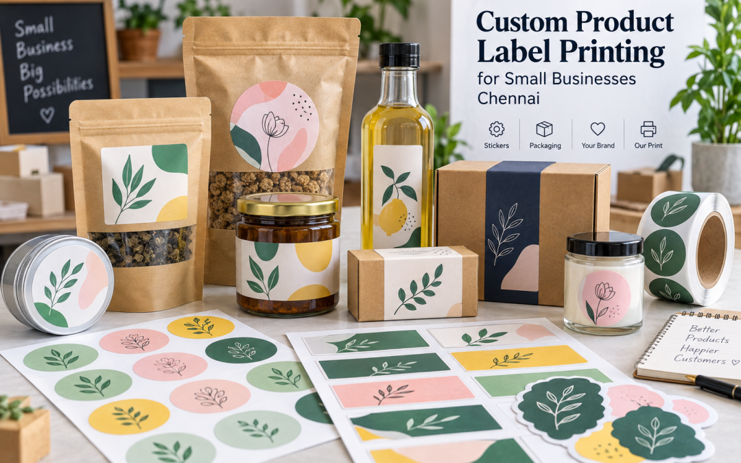 Custom Product Label Printing for Small Businesses Chennai