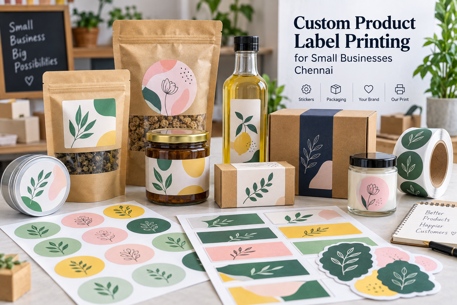 Custom Product Label Printing for Small Businesses Chennai - custom product label printing Chennai