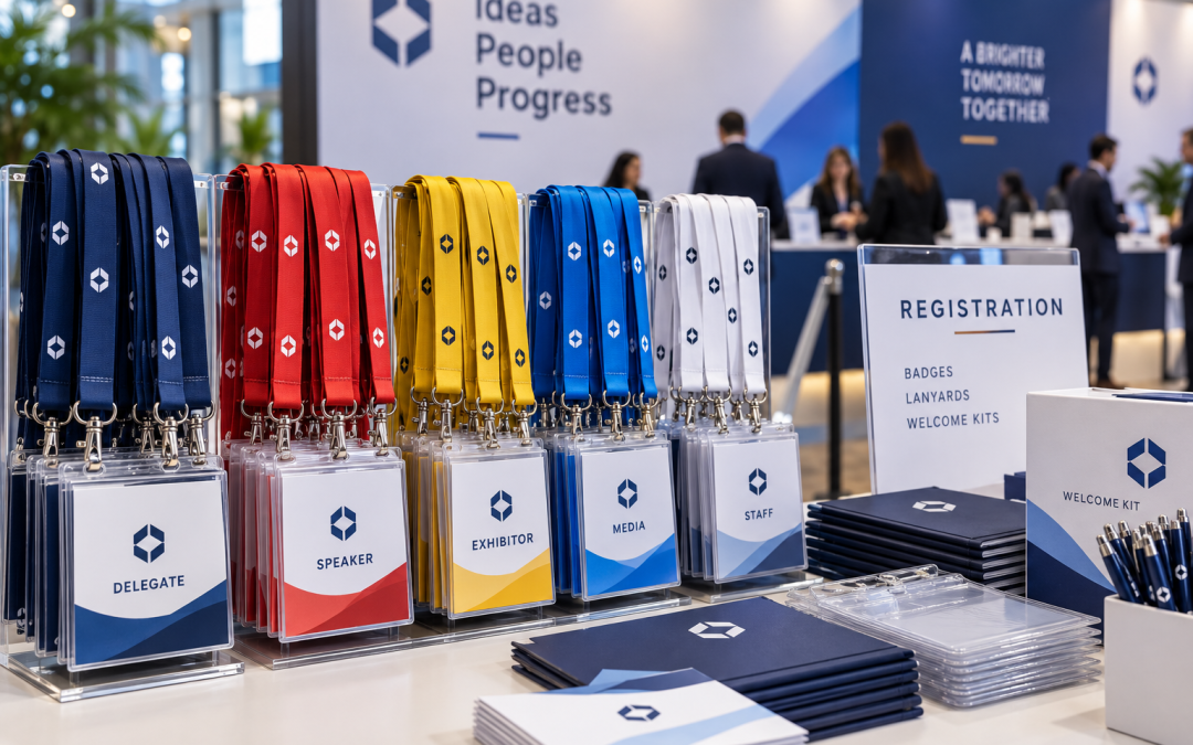 Event Lanyards for Conferences, Exhibitions and Corporate Meetings