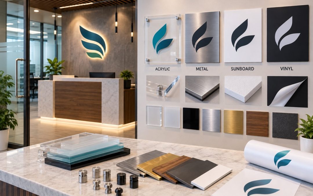 Office Name Board Design: Choosing the Right Material, Size and Finish