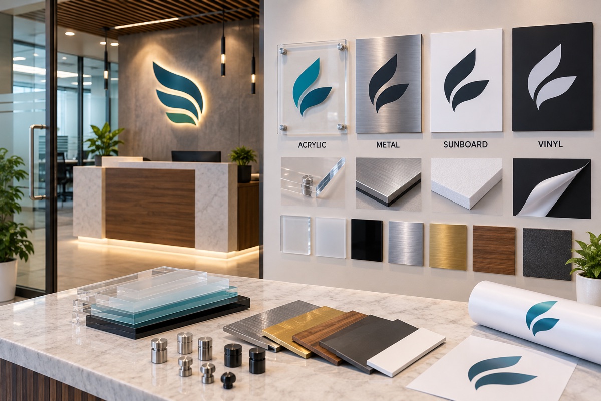 Office Name Board Chennai Design Material Size and Finish Guide