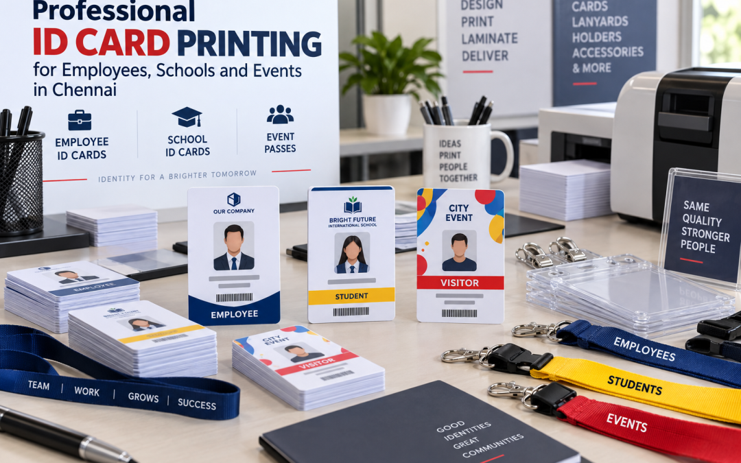 Professional ID Cards for Employees, Schools and Events: Design & Printing Guide