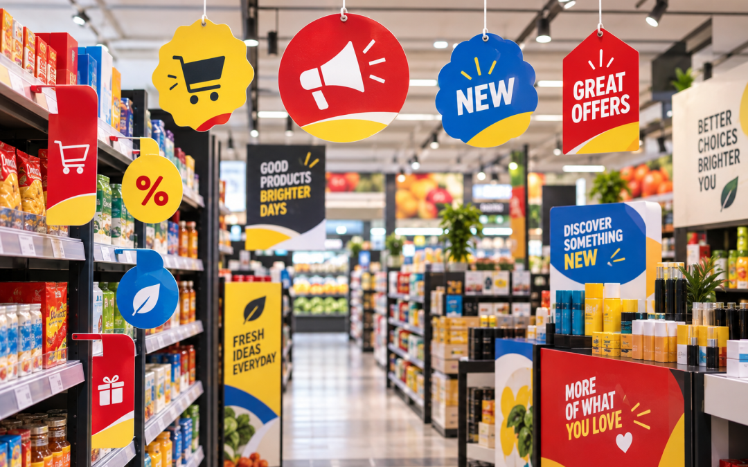 How Promotional Danglers Can Improve In-Store Brand Visibility