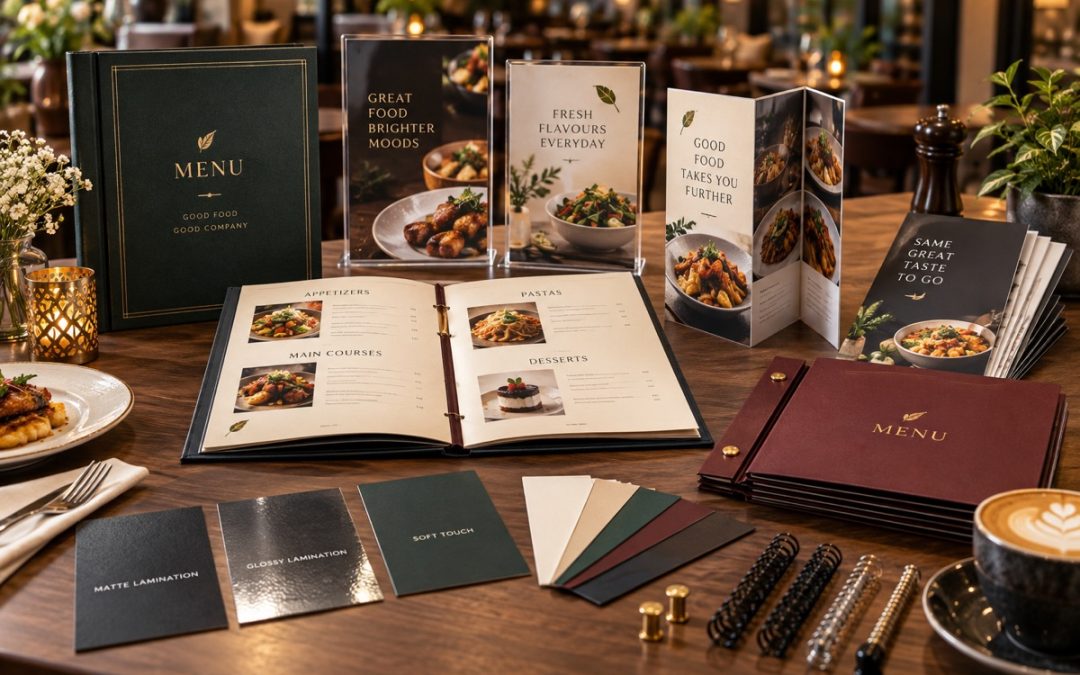 Restaurant Menu Printing Guide: Paper, Lamination and Binding Options