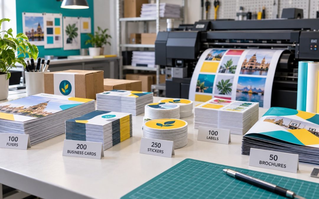 Short-Run Printing for Startups: How to Print Smaller Quantities Professionally