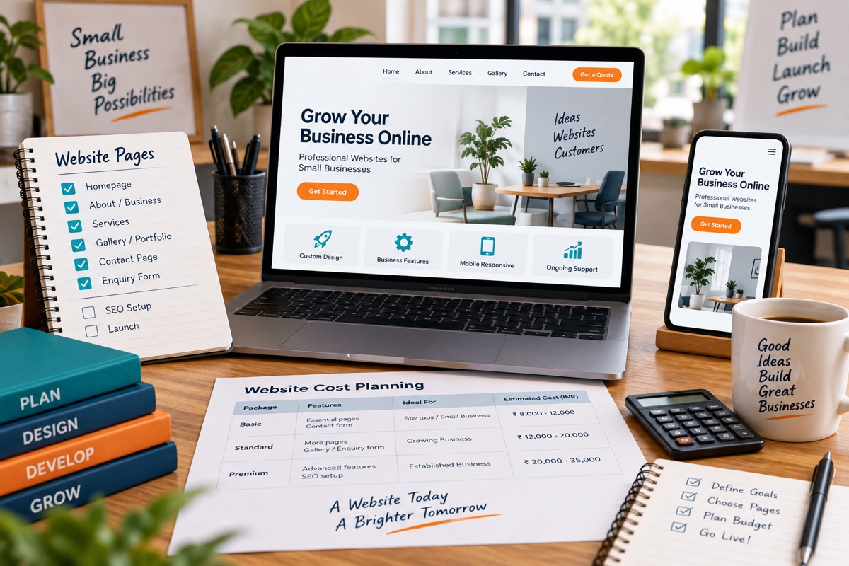 Small Business Website Design Chennai Pages Features and Costs Guide