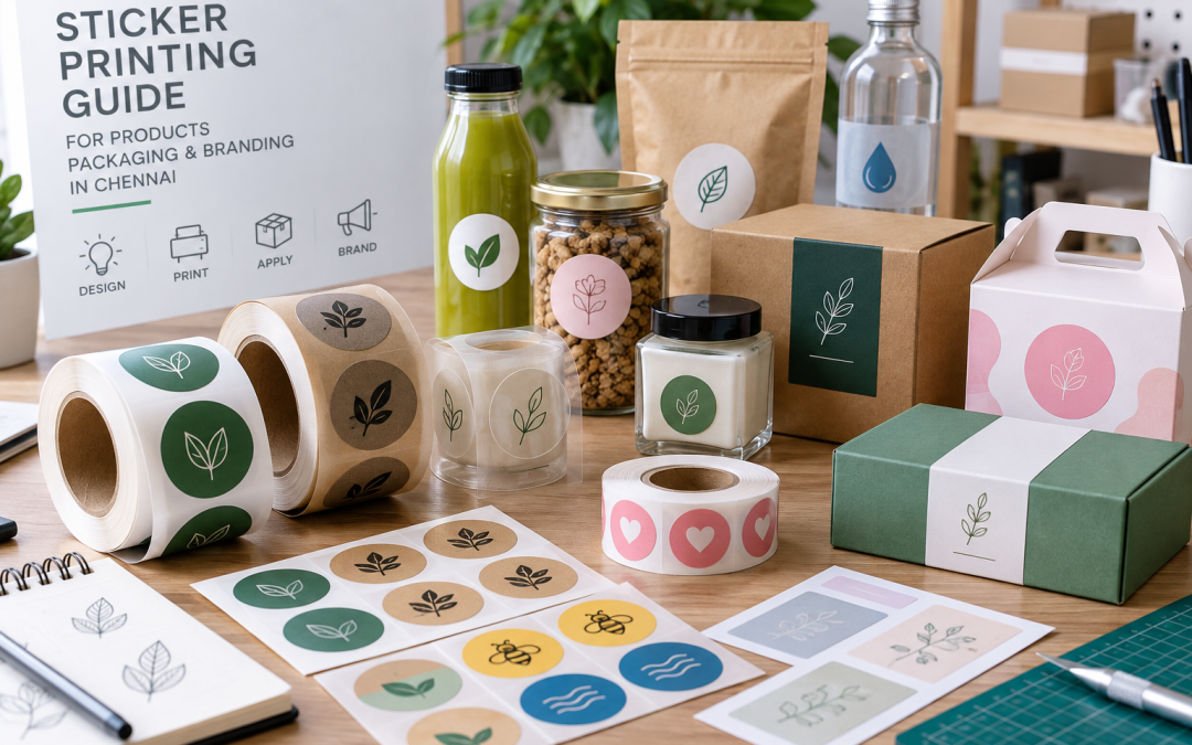 Sticker Printing Guide: Choosing the Right Material for Products, Packaging and Branding
