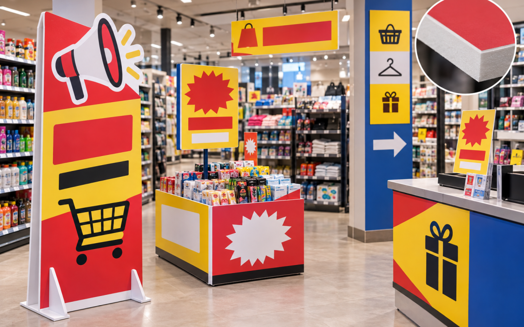 How Retail Stores Can Use Sunboard Displays for In-Store Promotions