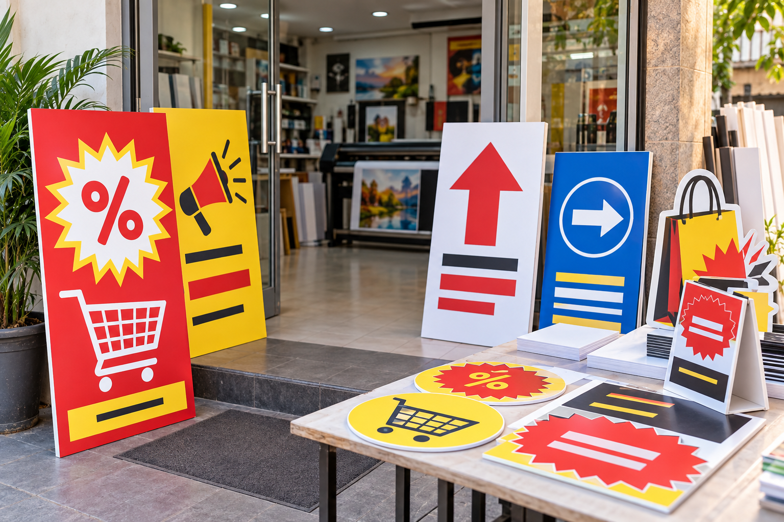 Sunpack Board Printing for Shop Promotions in Chennai - sunpack board printing Chennai