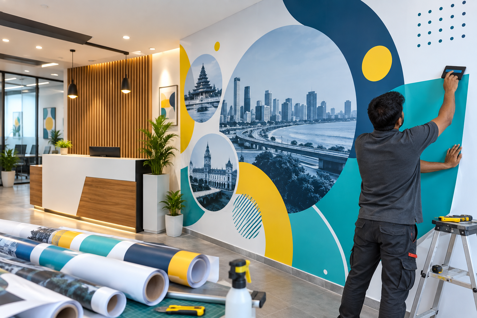 Wall Branding and Wall Sticker Printing in Chennai - wall sticker printing Chennai