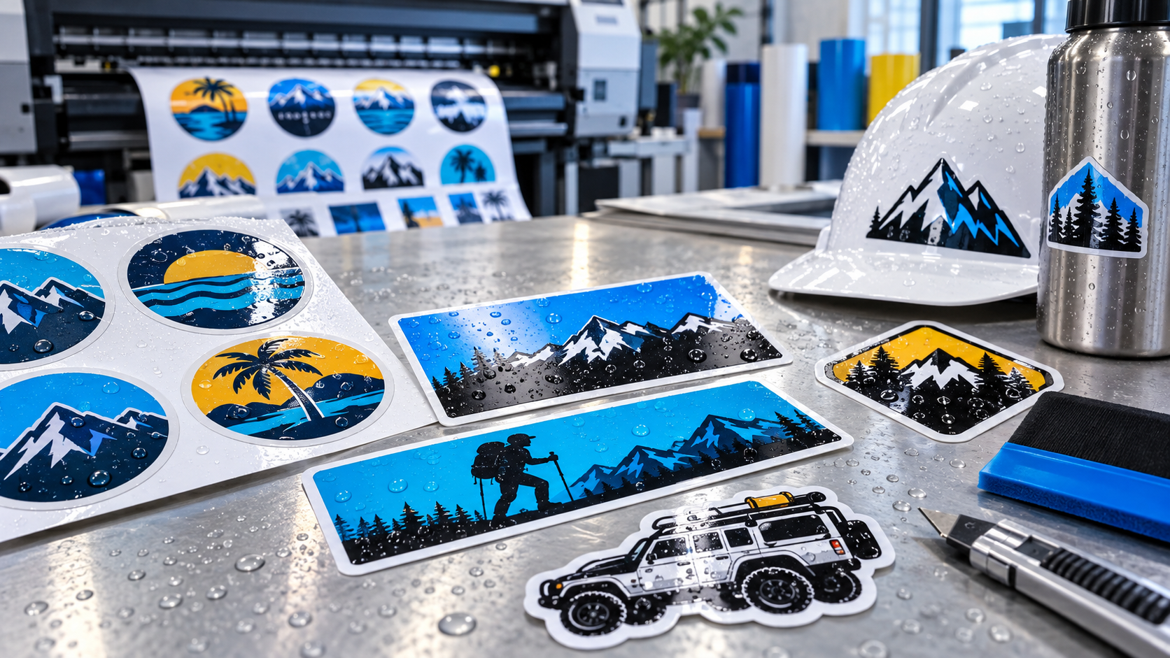 Waterproof Vinyl Sticker Printing in Chennai - waterproof vinyl sticker printing Chennai